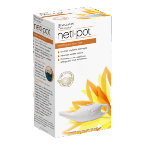 Porcelain Neti Pot Product Box