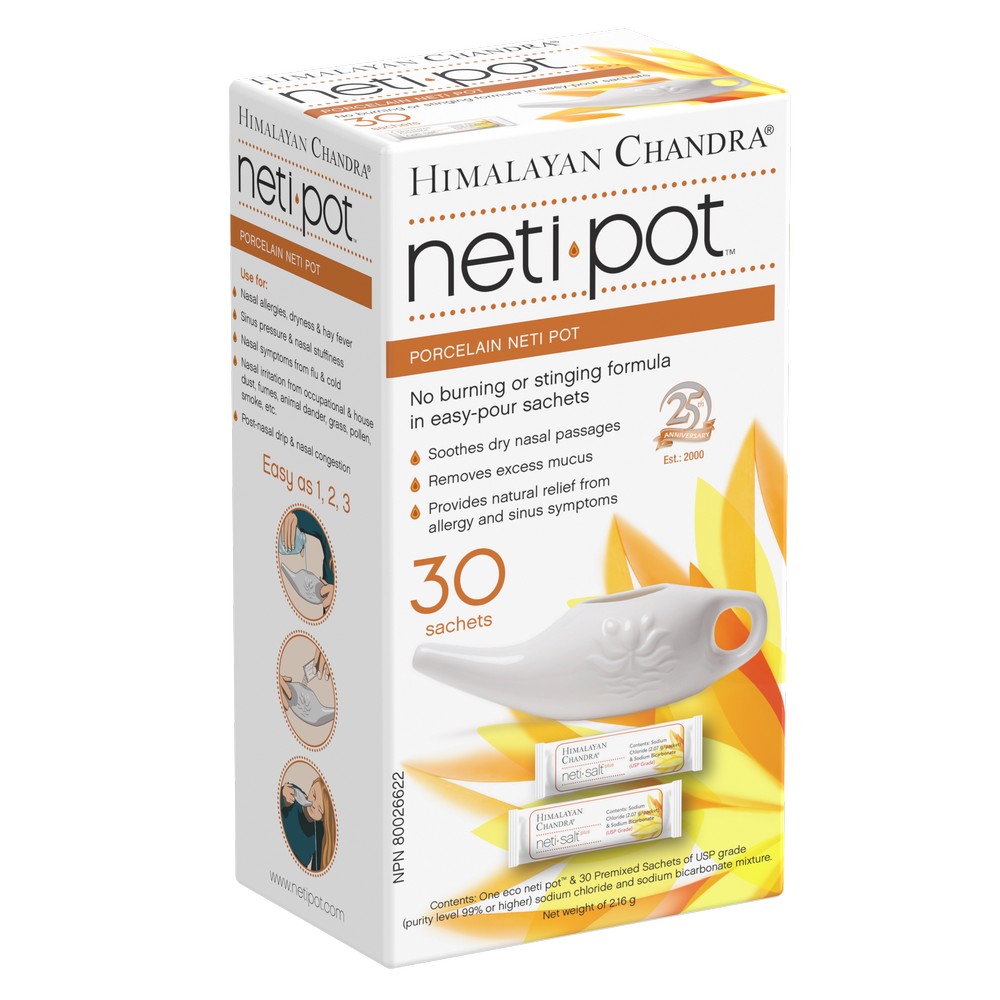 Neti Pot Product Box