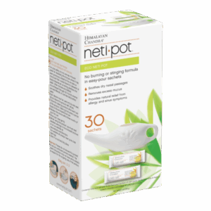 Eco Neti Pot Plus 30 Packets Product Box