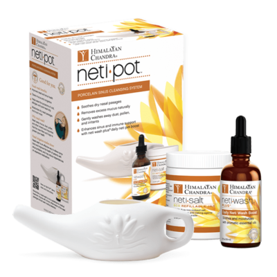 Neti Pot Starter Kit - Porcelain